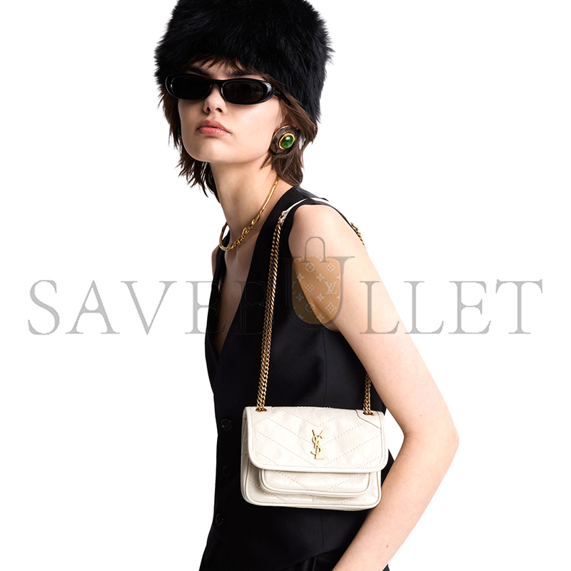 Y51 NIKI MINI IN VINTAGE LEATHER 8460870EN079207 (18*12.5*5cm)